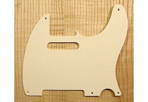 Allparts Telecaster Pickguard parchment 1ply