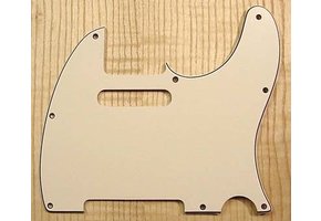 Allparts Telecaster Pickguard parchment 3ply