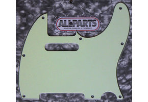Allparts Telecaster Pickguard mint green 3ply