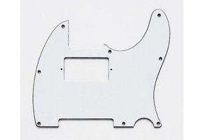 Allparts Telecaster Humbucker Pickguard white 3ply