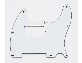 Allparts Telecaster Humbucker Pickguard white 3ply
