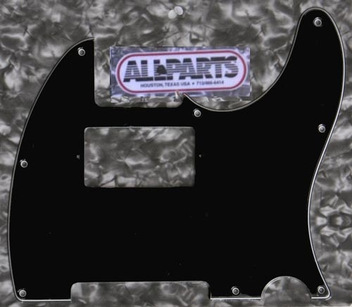 Allparts Telecaster Humbucker Pickguard black 3ply