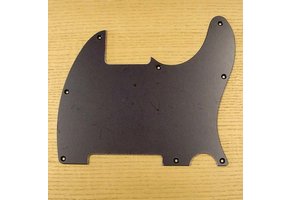Allparts Telecaster Esquire Pickguard black 1ply