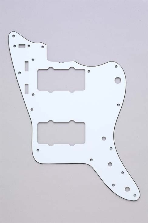 Jazzmaster pickguard white 3ply