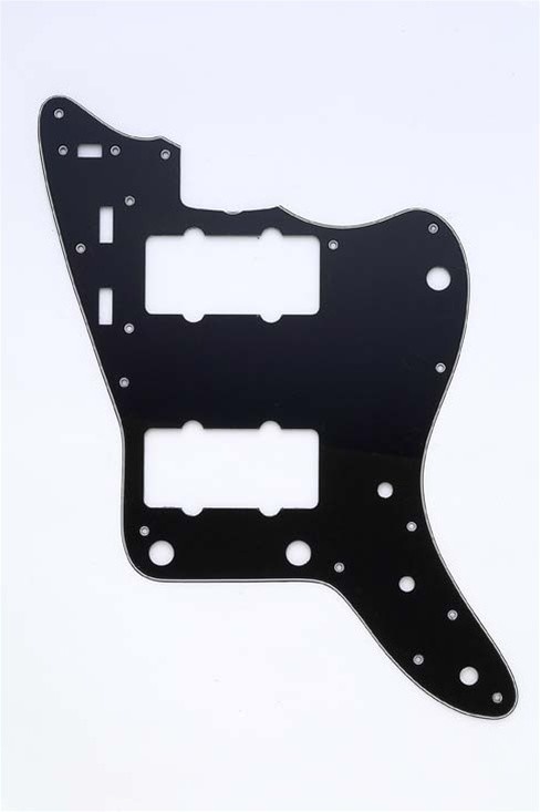 Jazzmaster pickguard black 3ply
