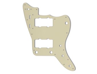 WD Jazzmaster pickguard parchment 3ply