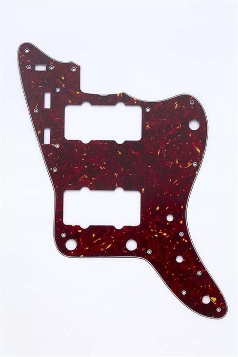 Jazzmaster pickguard red tortoise 3ply