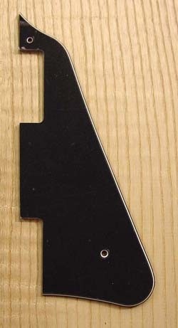Les Paul pickguard black 3ply