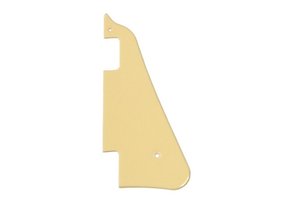 Small Pickup Pickguard for Les Paul cream 1ply
