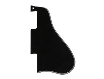 ES-335 pickguard black 5ply