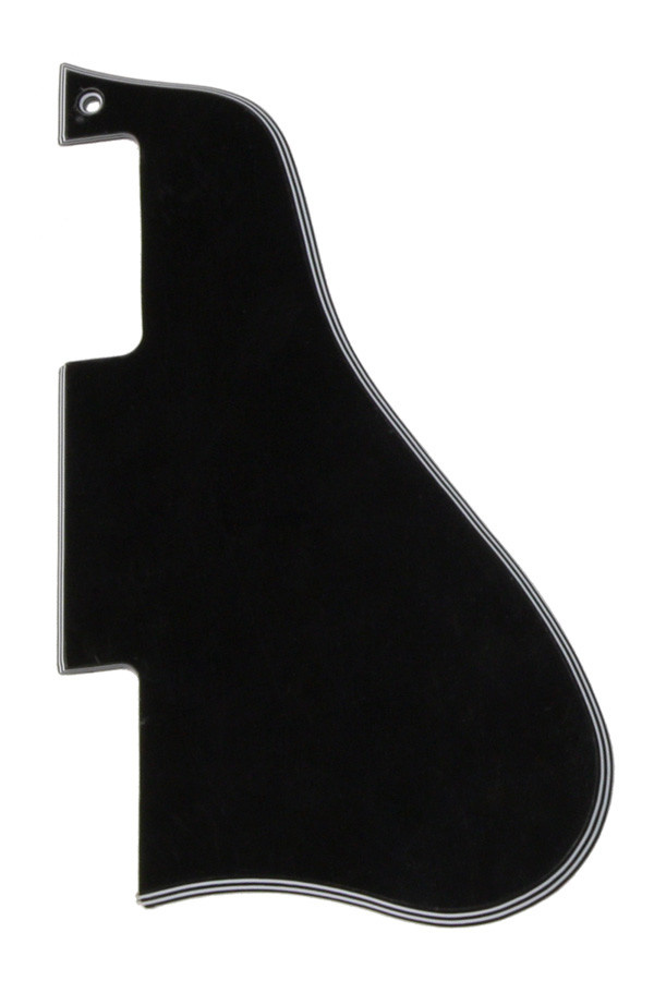 ES-335 pickguard black 5ply