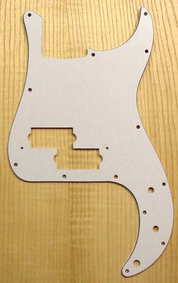 Allparts Precision Bass pickguard white 3ply