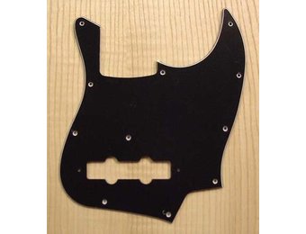 Allparts Jazz Bass slagplaat zwart 3ply