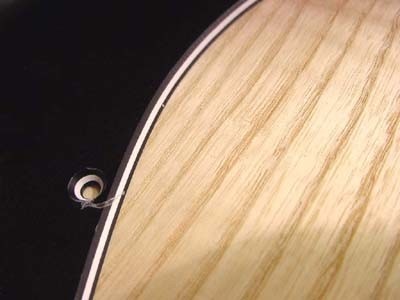 Allparts Jazz Bass slagplaat zwart 3ply