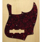 WD Jazz Bass pickguard brown tortoise 4ply
