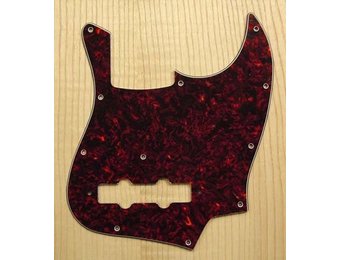 WD Jazz Bass slagplaat brown tortoise 4ply