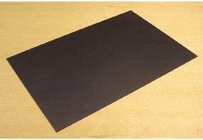 Allparts pickguard blank 30x45cm black 1ply matte