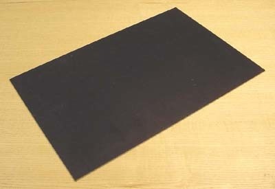 Allparts pickguard blank 30x45cm black 3ply