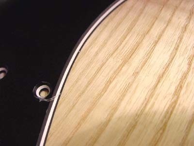 Allparts pickguard blank 30x45cm black 3ply