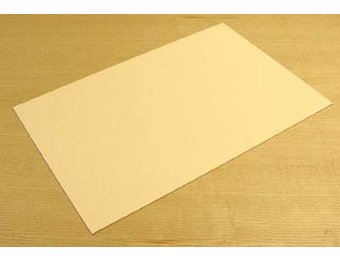 Allparts pickguard blank 30x45cm cream 1ply