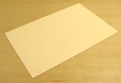 Allparts pickguard blank 30x45cm cream 1ply