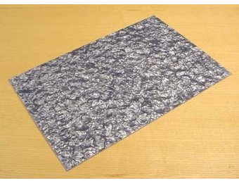 Boston pickguard blank 30x45 black pearl 3ply