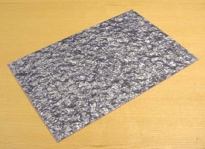 Allparts pickguard blank 30x45 black pearl 3ply