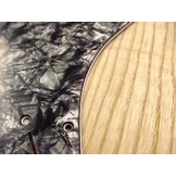 Allparts pickguard blank 30x45 black pearl 3ply