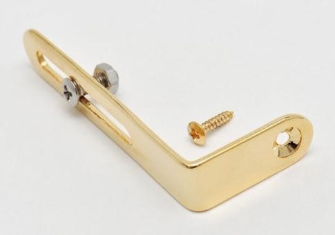 Les Paul pickguard bracket gold