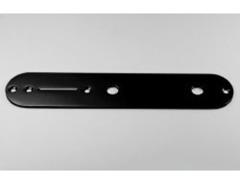 Tele control panel black