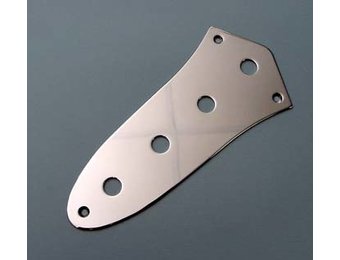 Jazz Bass control panel chrome