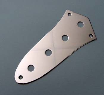 Jazz Bass control panel chrome