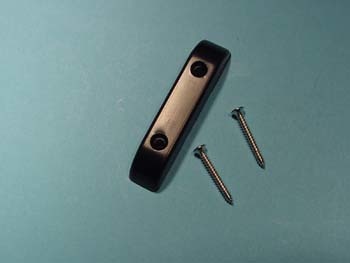 Thumb rest black plastic