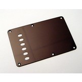 Stratocaster tremolo backplate black 1ply