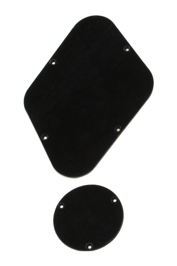 LP backplates black set/2