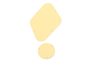Les Paul backplates cream set/2