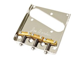 Joe Barden Tele bridge 3 saddle compensated nickel
