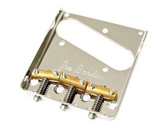 Joe Barden Tele bridge 3 saddle compensated nickel