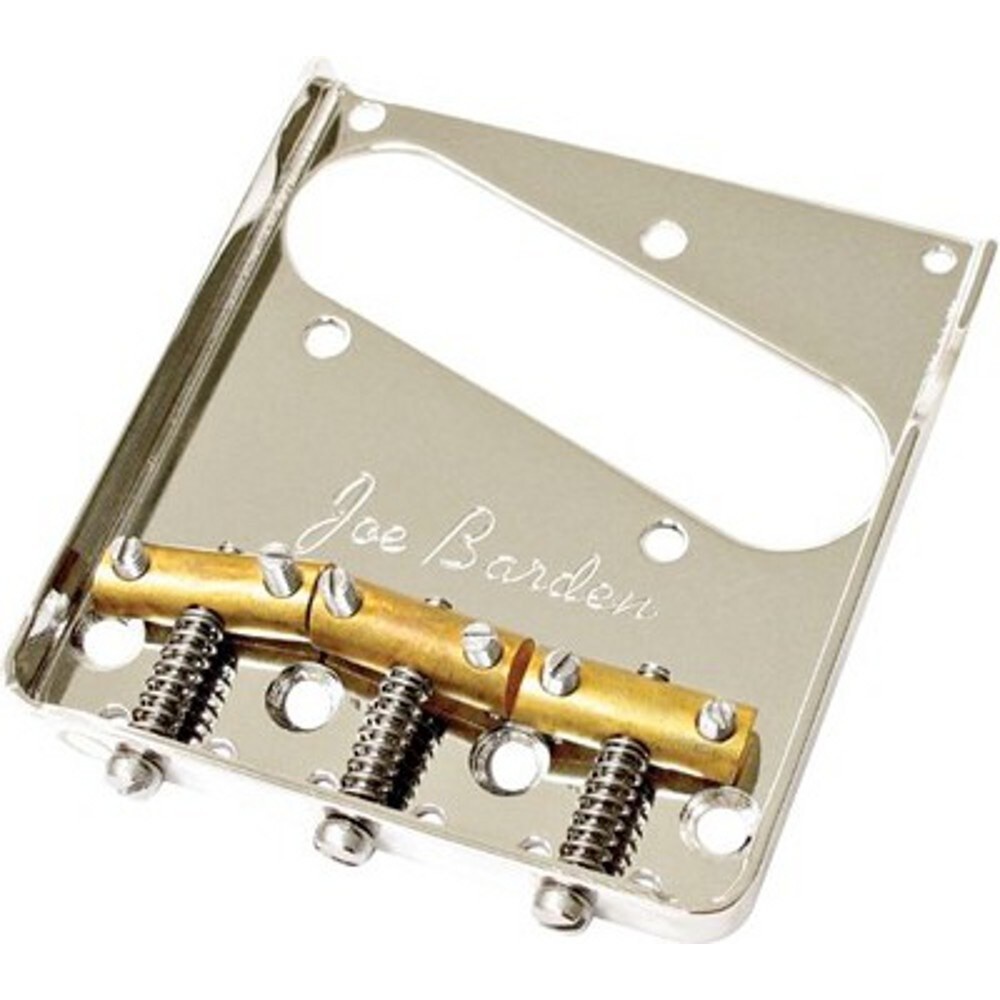 Joe Barden Tele bridge 3 saddle compensated nickel