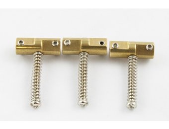 Wilkinson Tele saddles brass compensated set/3