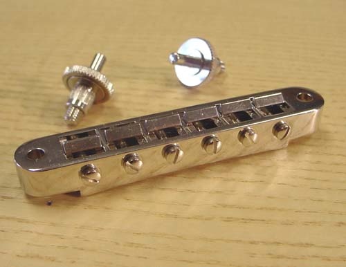 Schaller GTM Nashville Tune-o-matic bridge nickel