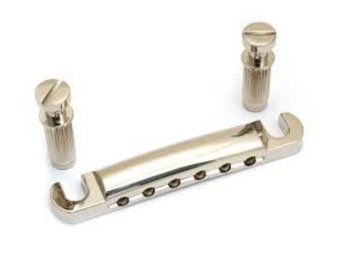 LP stop tailpiece USA w/studs nickel