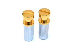 Les Paul Stop Tailpiece Studs Japan/M8 gold