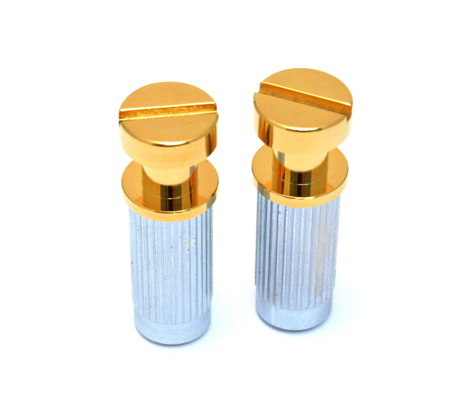 Les Paul Stop Tailpiece Studs Japan/M8 gold