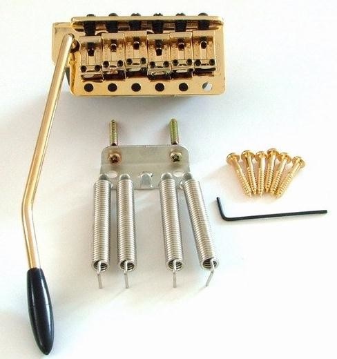 Wilkinson Vintage tremolo steel block gold