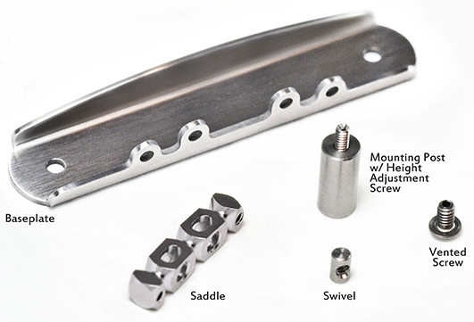 Mastery M1 Bridge for Jazzmaster & Mustang - Vox Humana