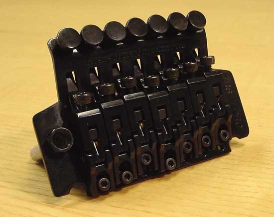 7-String Floyd Rose trem black