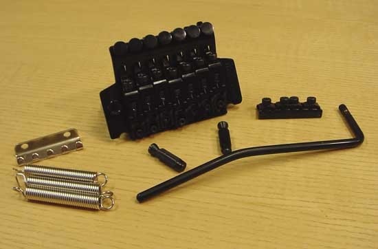 7-String Floyd Rose trem black