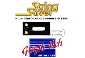 GraphTech PS-8001-00 saddles strat offset