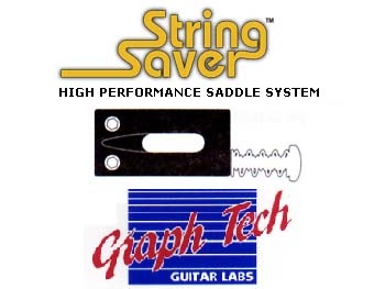 GraphTech PS-8001-00 saddles strat offset